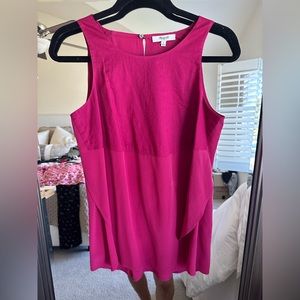 Madewell Hit Pink sleeveless tank top, size S